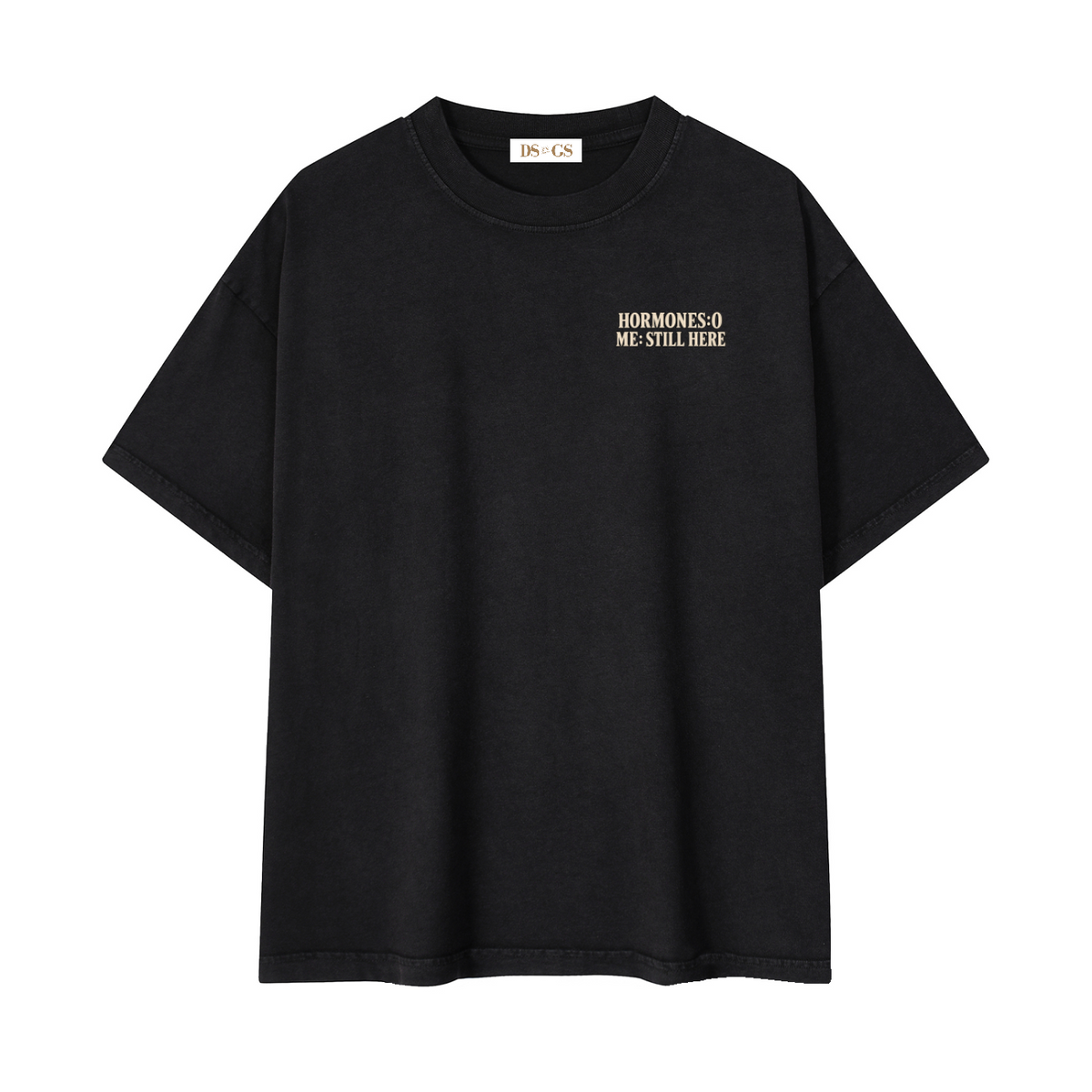 Hormones Have Left the Chat Vintage Cotton Tee