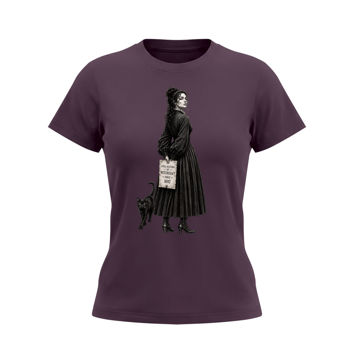 Accused of Witchcraft Contour Crewneck Tee