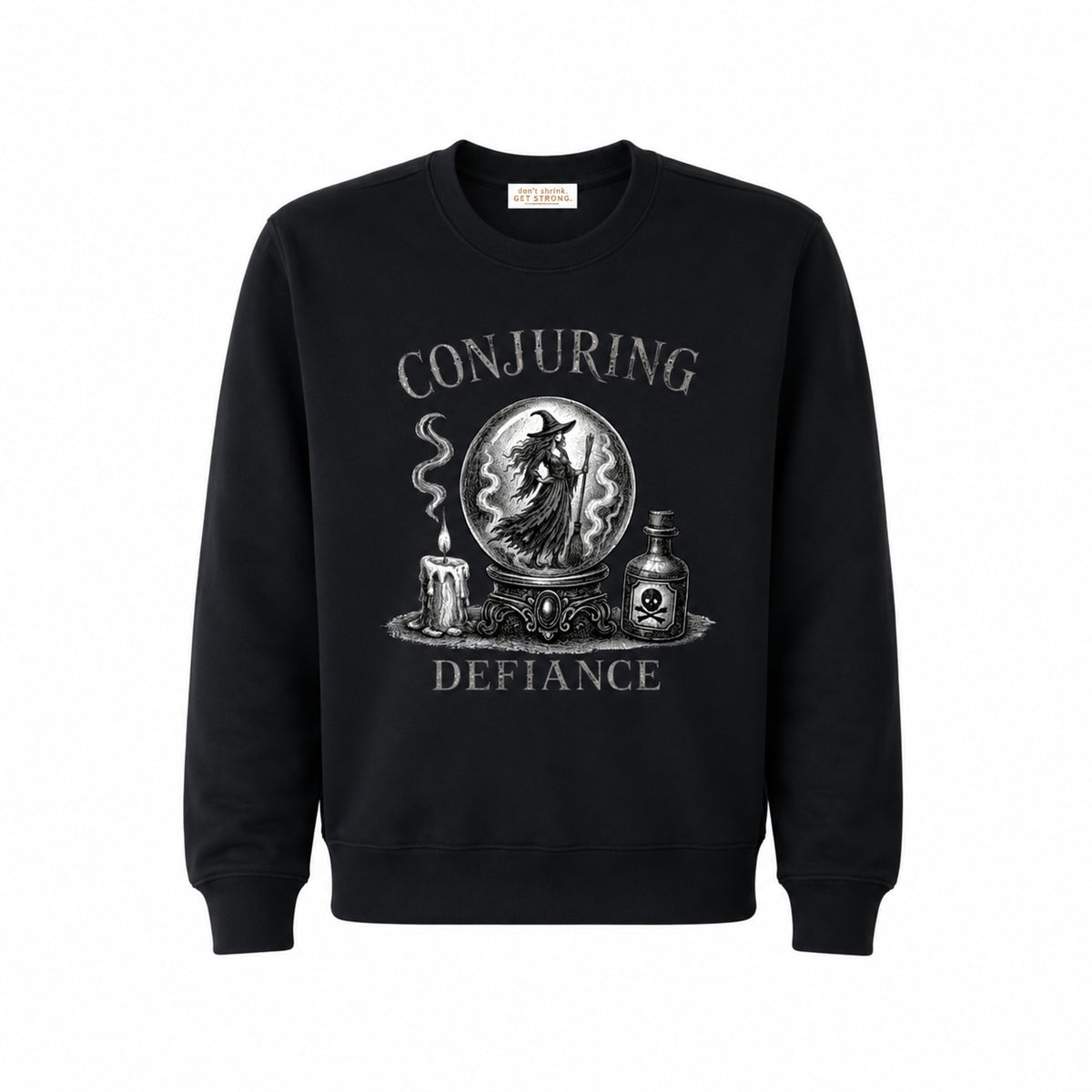 Conjuring Defiance Oversized Crewneck Sweatshirt
