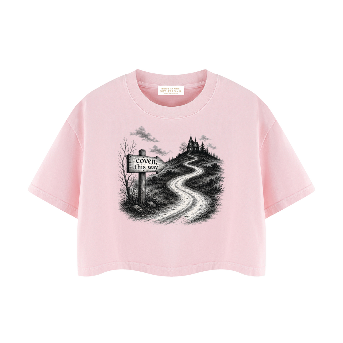 Coven This Way Cropped Boxy Tee