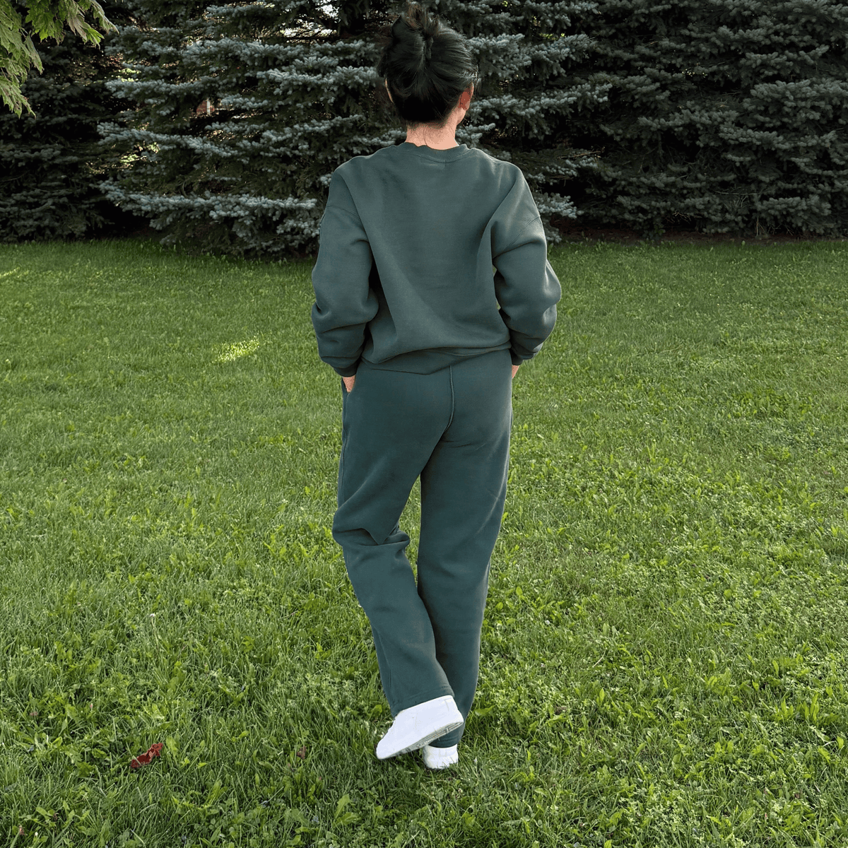 The Horizon Heavyweight Fleece Straight-Leg Sweatpants
