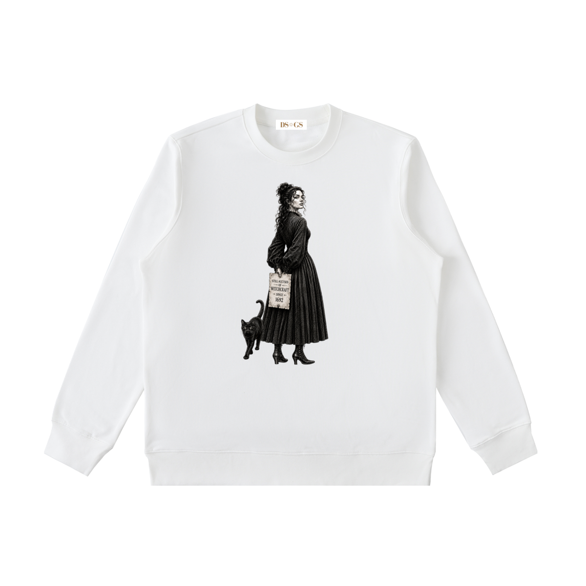Accused of Witchcraft Oversized Crewneck Sweatshirt