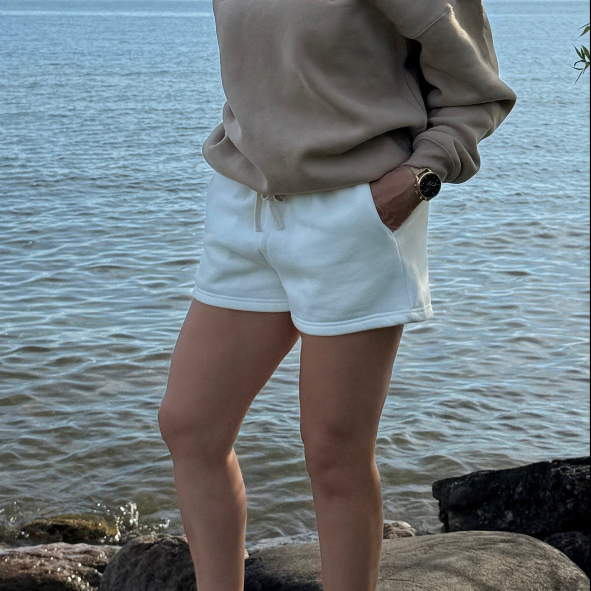 The Horizon Fleece Lounge Sweatshort